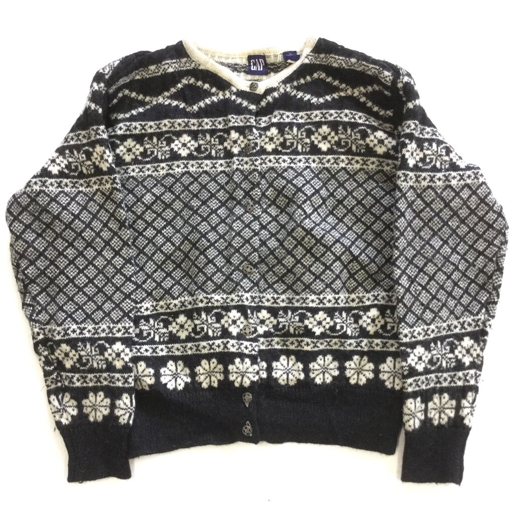 90's GAP ����å� �˥åȥ����ǥ����� �������� ����̵�� ��ǥ����� L/�֥�å�x���եۥ磻�� ���� �����Ԥ� �� ������ �������ɥå��� �֥��� ���岷 ����