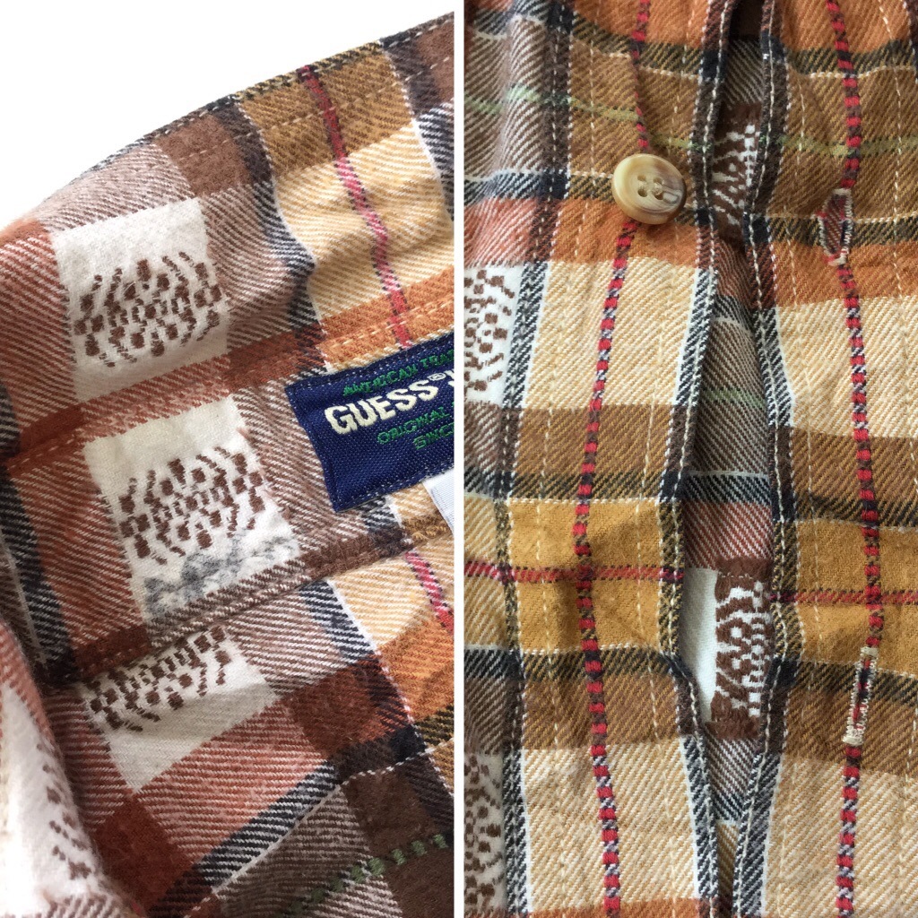 GUESS JEANS U.S.A. ���� ������ ����ꥫľ͢�� Ĺµ����� �ե��ͥ륷��� ����̵�� ��� M/��x��� �����å��� ���ᥫ�� �ȥ�å� �����ȥɥ� ���岷 ����