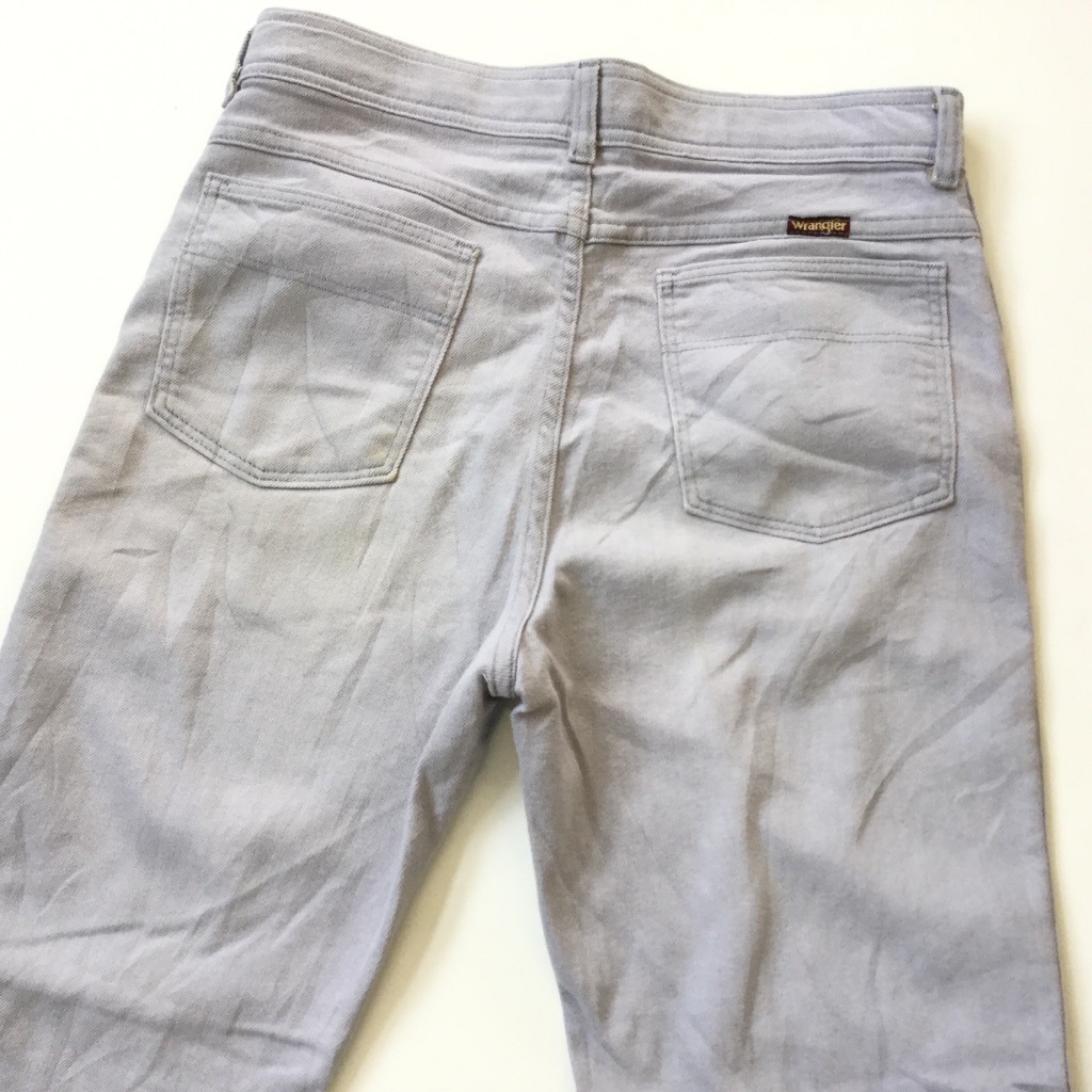 Wrangler ラングラー ビンテージ アメリカ直輸入 カラーデニムパンツ 送料無料 メンズ W32 ライトグレー Made In Usa ストレート ストレッチ アメカジ ブランド オールド 業販 古着卸 アメリカ古着 メンズ ボトムス ラングラー Spec Co Ltd