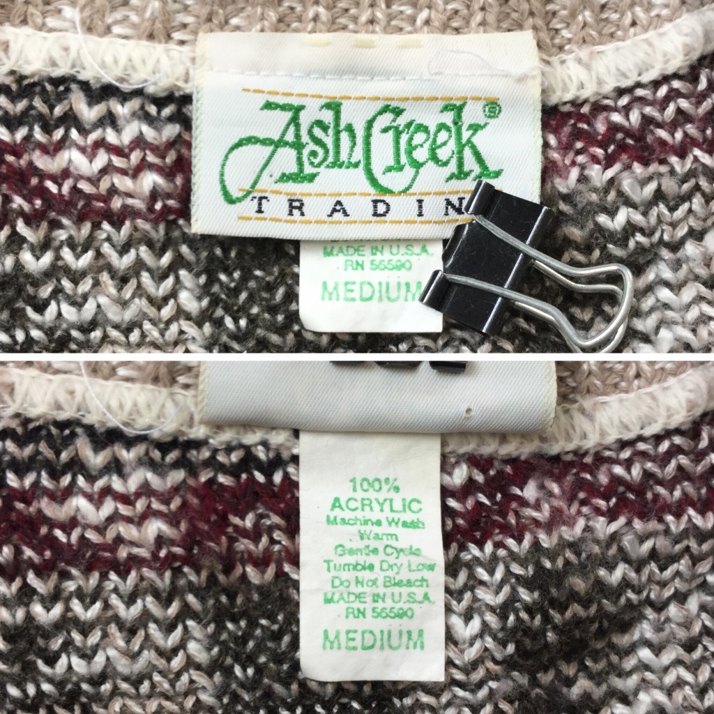 Ash Creek ����ꥫ���� V�ͥå������ǥ����� ������������ ����̵�� ��� M/�١�����x����x������x�֥�å� ��ʪ �������˥å� �����奢�� ���ᥫ�� MADE IN USA ���岷 ���� �ƹ���