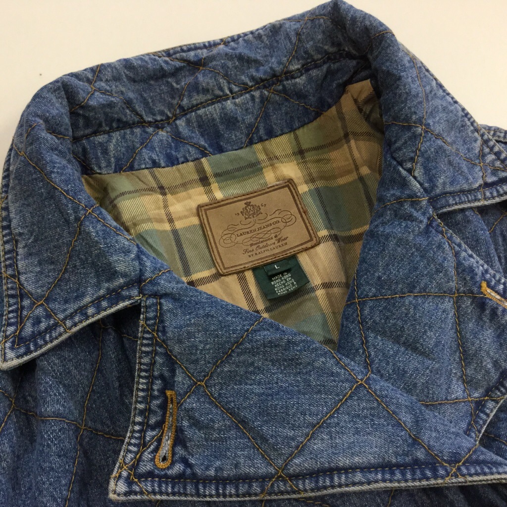 LAUREN JEANS BY RALPH LAUREN ���� ������ ��ǥ����� �ǥ˥ॸ�㥱�å� �ԡ������� L/�֥롼�ǥ˥� RL ����ƥ��� ����̵�� �֥��� ���ᥫ�� USA ����ꥫľ͢�� ���岷