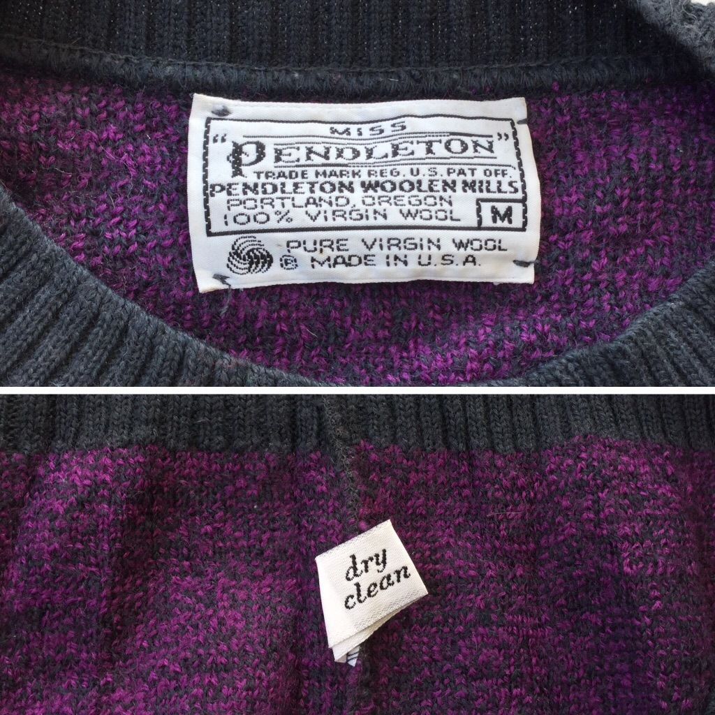 MISS PENDLETON �ߥ� �ڥ�ɥ�ȥ� �ӥ�ơ��� ������� �˥åȥ٥��� �����륻������ ����̵�� ��ǥ����� M/���졼x�ѡ��ץ� ���� MADE IN USA ���ᥫ�� ������ơ��� �֥��� �����ȥɥ� �ե����ޡ��� �ȥ�å� �����奢�� ����ꥫľ͢�� ���岷 ����