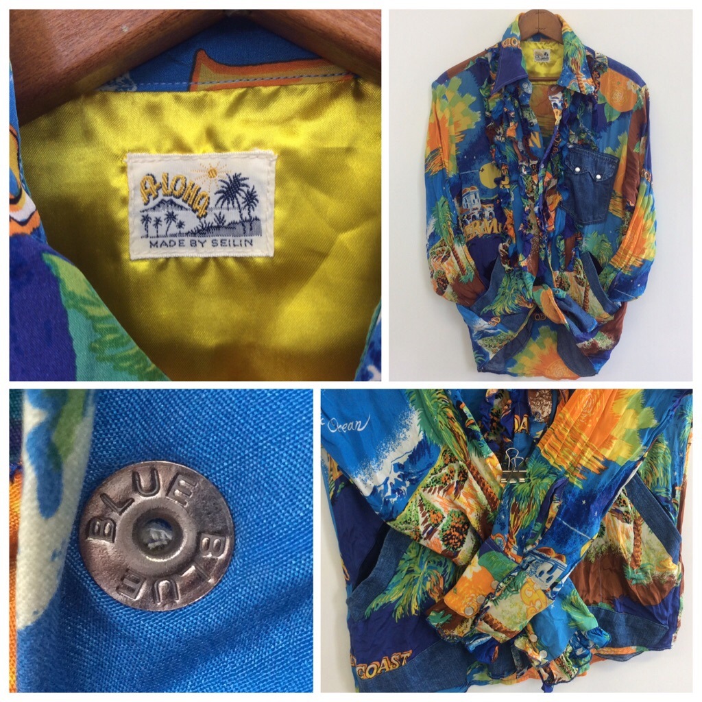 ���Ӹ��� ��ǥ����� Ĺµ������ �ϥ磻���󥷥�� M/�� �֥饦�� BLUE BLUE �֥롼�֥롼 �ϥ��� �ѷ� ���岷