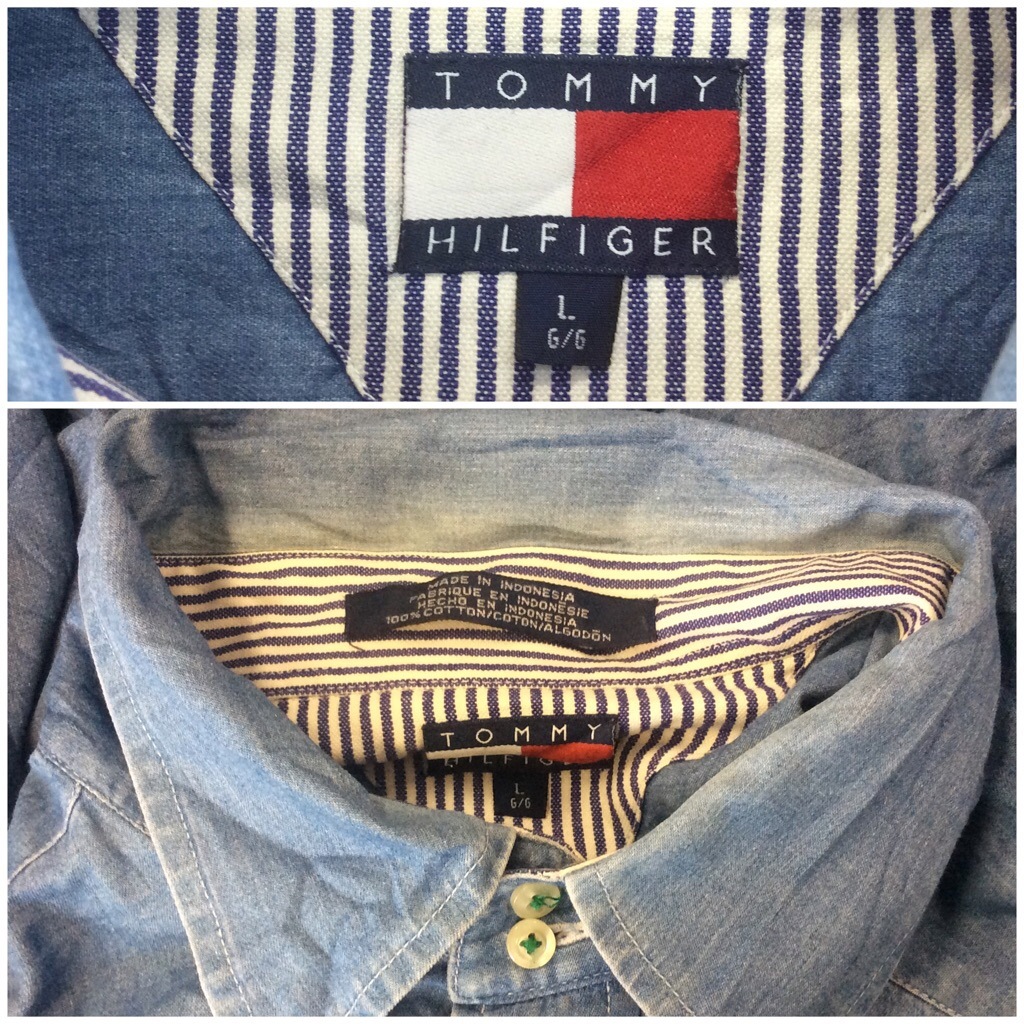 ꥫ TOMMY HILFIGER Ĺµǥ˥ॷ L/֥롼 ȥߡҥե ǥ ᥫ  岷