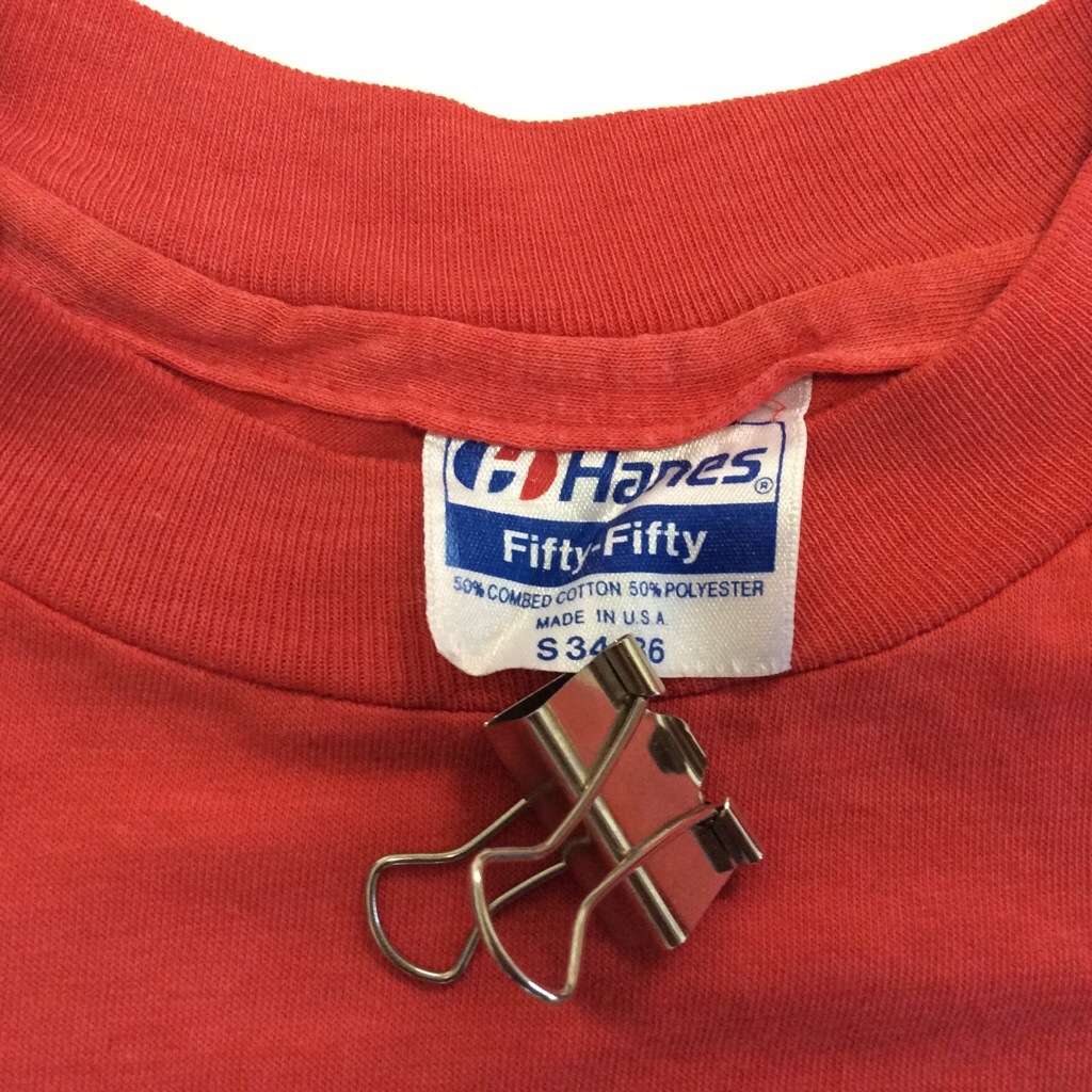 70's Hanes �ӥ�ơ��� ��ǥ����� ����̵�� ȾµT����� S/�� ����ꥫ͢�� ���岷 ���ᥫ�� ����ꥫ�� ���ˡ������ץ���