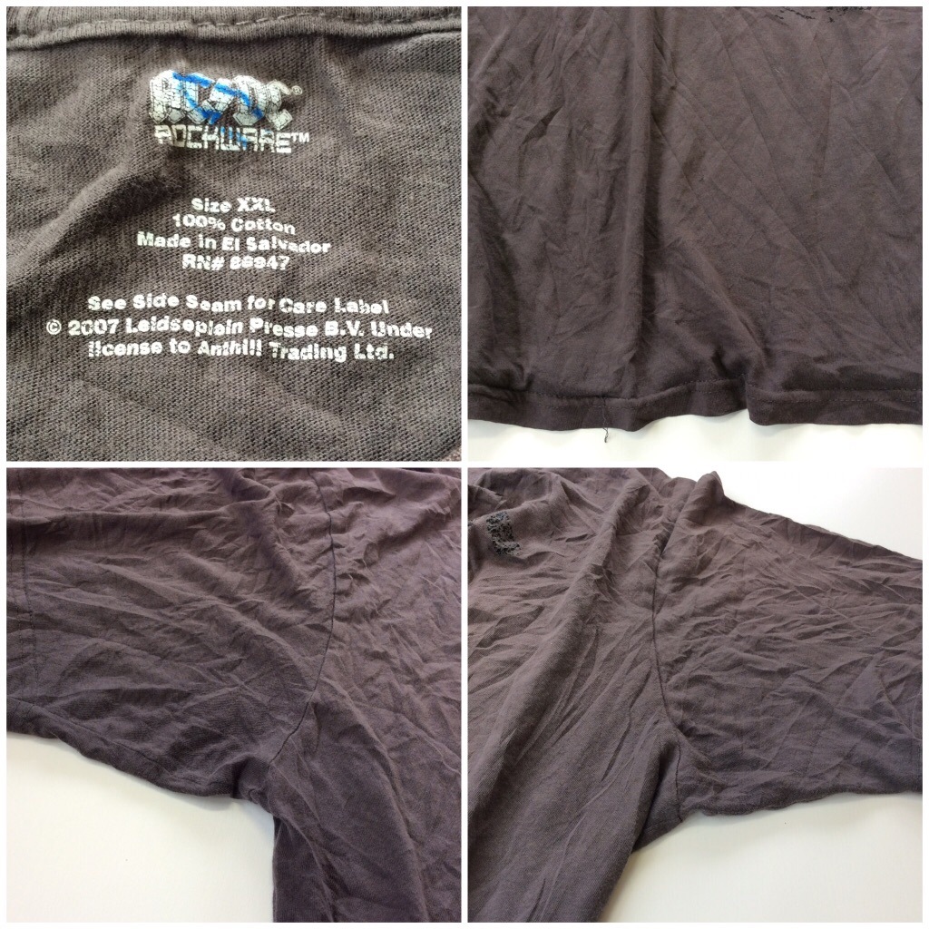 AC/DC �Х��T ����� ����ꥫ͢�� �ӥå������� XXL/���졼 ���å�T �礭�������� ����̵�� ȾµT����� XO 2XL