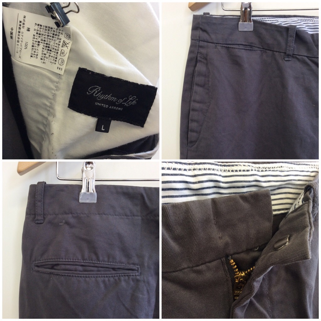 United Arrows ʥƥåɥ UA Υѥ ѥ L/졼 ̵ Rhythm of Life ꥺ४֥饤 ʥѥ ֥