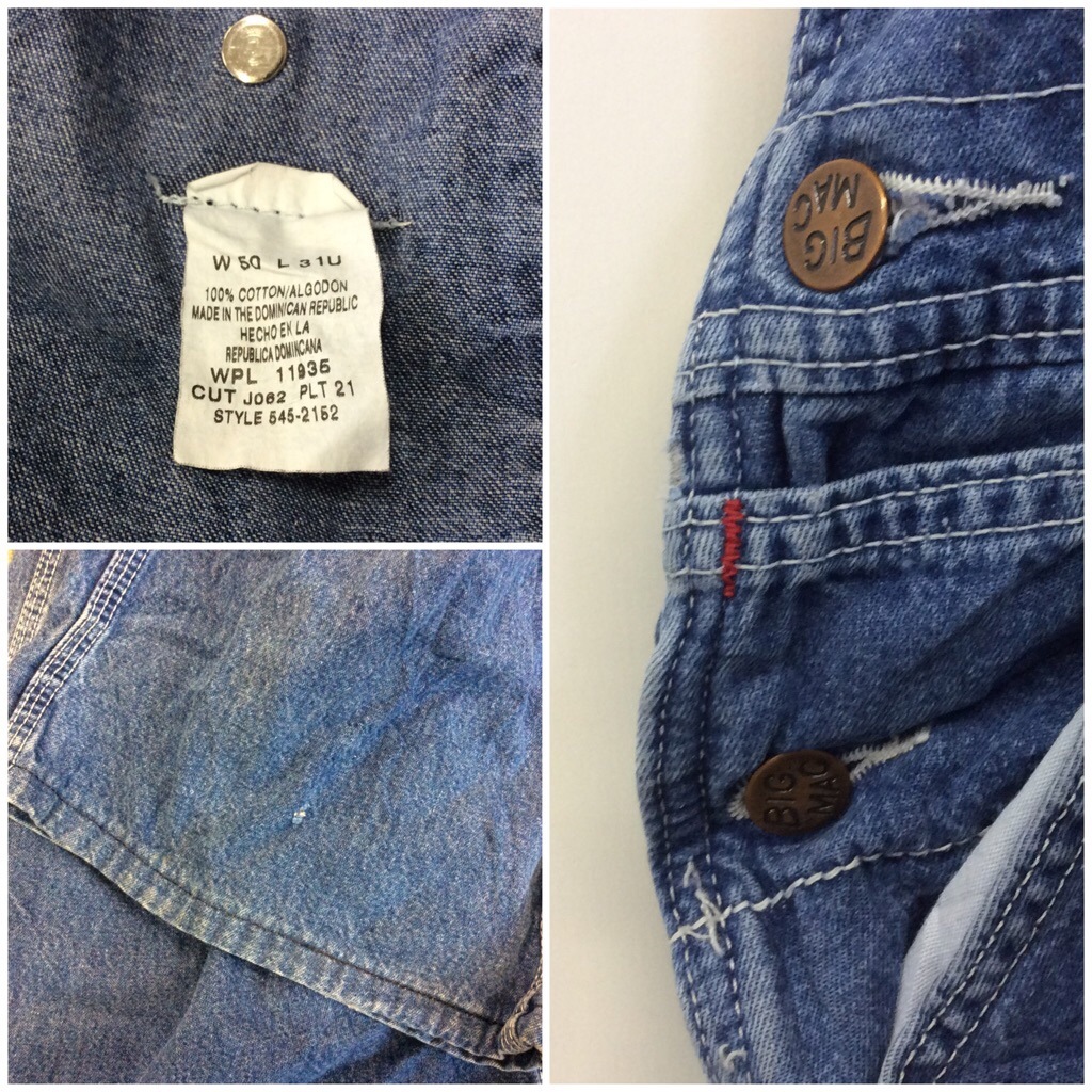 BIG MAC �ӥå��ޥå� ����ꥫ͢�� �����С������� ����̵�� W50 �ӥå������� �礭�������� �ǥ˥� ��� �ڥ��󥿡� �Ĥʤ� ���ᥫ�� USA