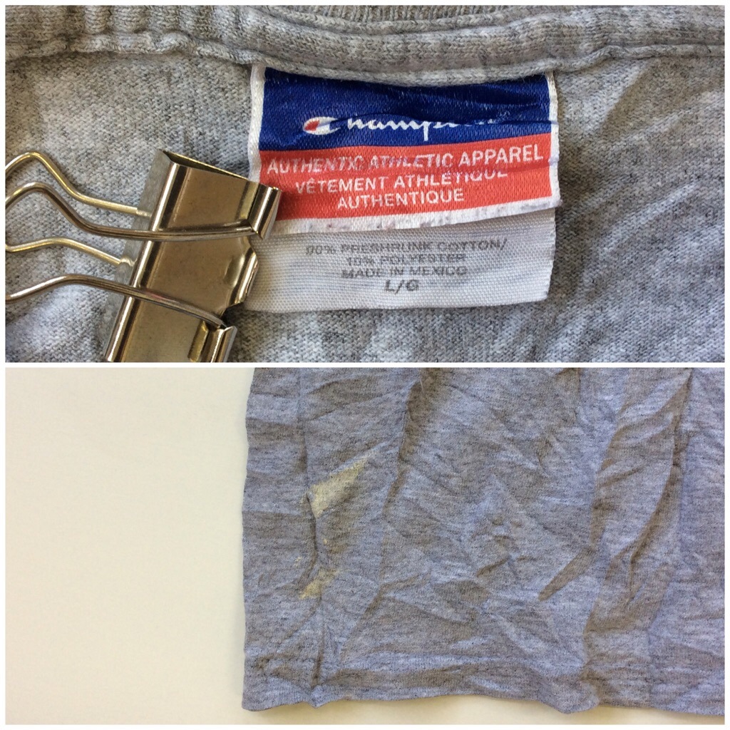 Champion �����ԥ��� ȾµT����� ����̵�� ����ꥫľ͢�� L/���졼 �֥��� �ΰ� ���ᥫ�� �ե������� ����å� �ӥ�ơ���