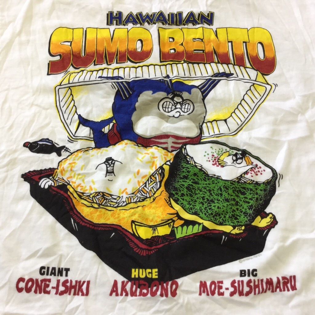 HAWAIIAN SUMO-BENTO  ȾµT ̵ M/ crazy-shirts MADE IN USA ꥫľ͢