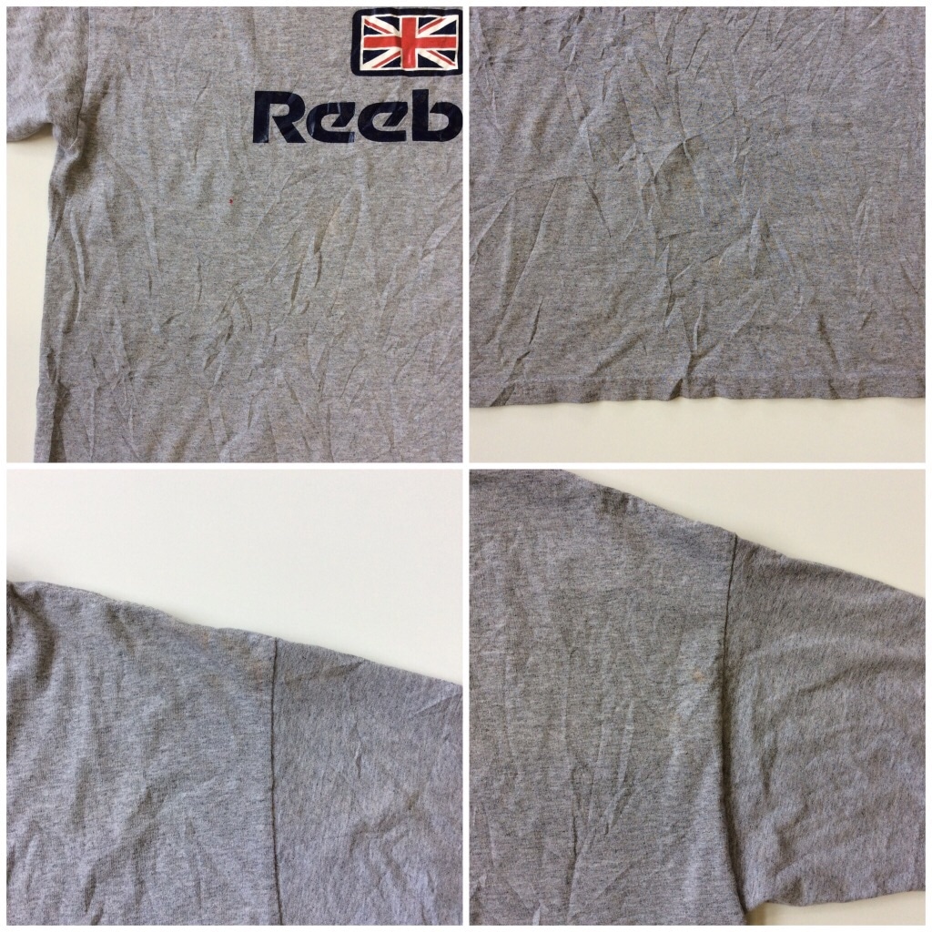 Reebok �꡼�ܥå� ���� ��˥��󥸥�å� ȾµT����� ����̵�� M/���졼 ����ꥫľ͢�� UK �����ꥹ��� ���ݡ��� ���ᥫ�� �֥���