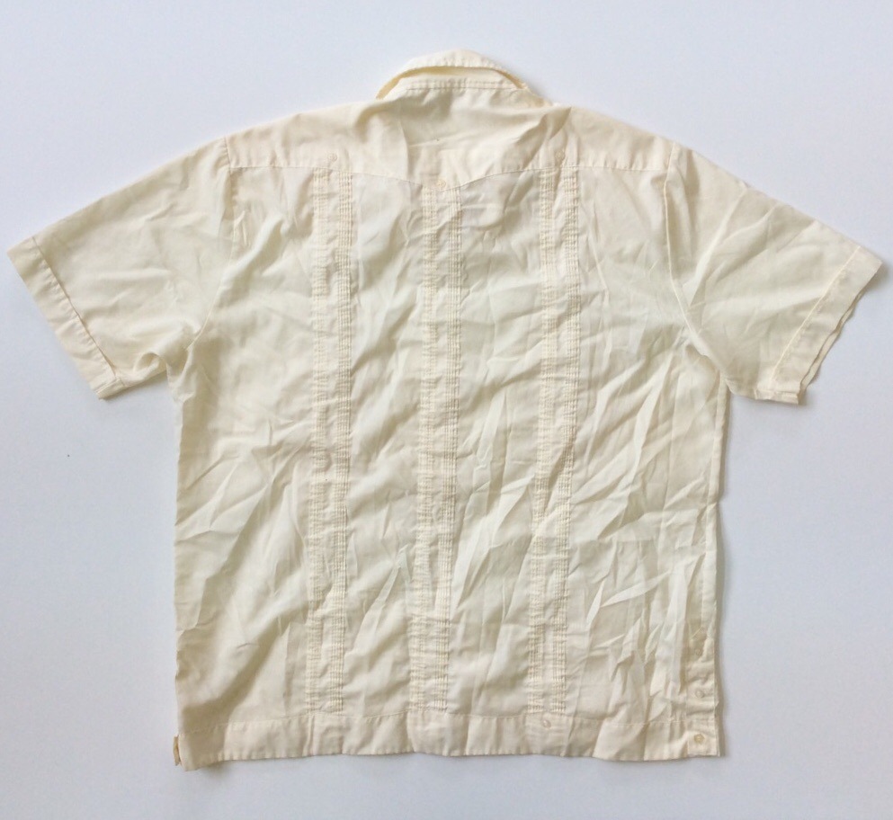 ROMANI ޡ Ⱦµ塼Х ٥ USA͢ XL/꡼ ̵ GUAYABERA ɽ ȥԥ ӥơ 礭 ӥå LL O XO