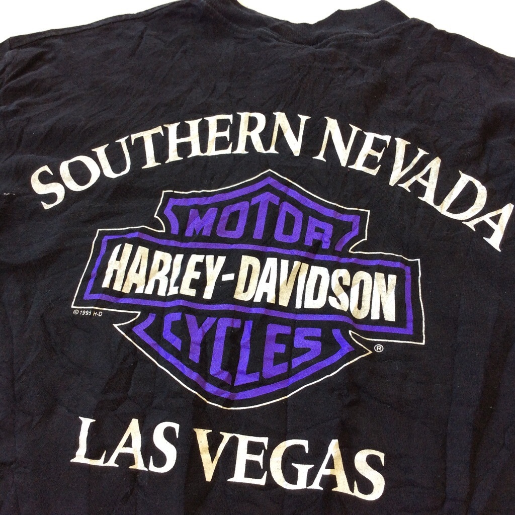 HARLEY DAVIDSON �ϡ��졼���ӥåɥ��� ȾµT����� USA�� M/�����֥�å� ����̵�� ����ꥫ͢�� �⡼�������ݡ��� �Х����� HD �饹�������� LAS VEGAS ���˥ޥ�