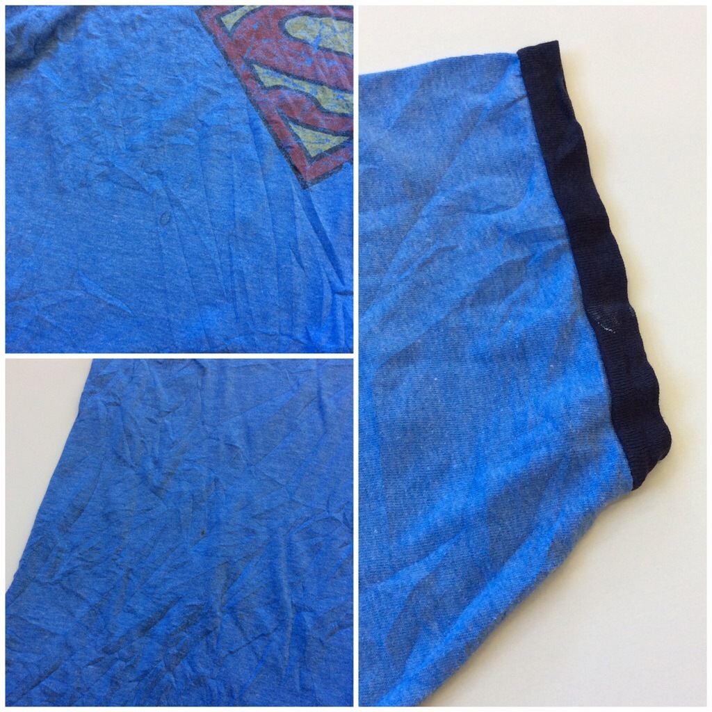 SUPERMAN ѡޥ Ⱦµ󥬡T  ̵ M-L/ġ֥롼 ꥫľ͢ T ᥫ USA ȥ ࡼӡ ͥ ǲ ᥳ 饯