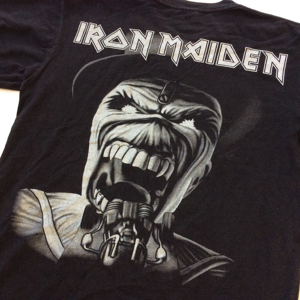 IRON MAIDEN ��������ᥤ�ǥ� ���� ���ǥ� ȾµT����� ����̵�� M/�����֥�å� ����ꥫľ͢�� �Х��T ���å�T USA UK ���ᥫ�� ���岷 �᥿�� �ϡ��ɥ��å� HRHM �Х�T ����ɥ�