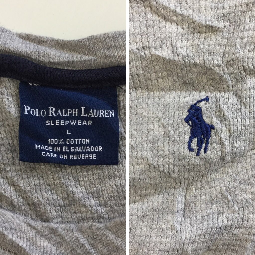 Polo Ralph Lauren �ݥ� ���ե������ ĹµT����� �����ޥ� ��åե� ����̵�� L/���졼 ����ꥫ͢�� ���ݥ���� USA �֥��� ����ץ� ����