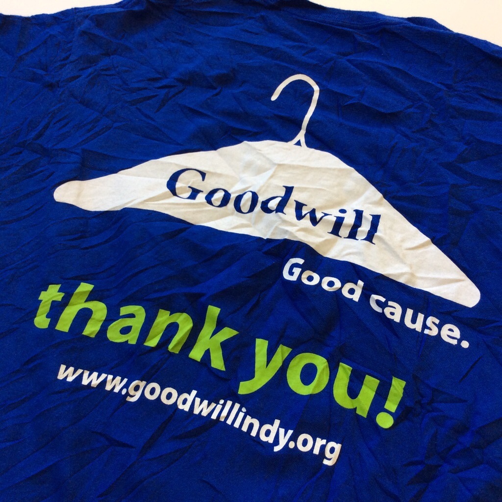 GOODWILL åɥ ե ȾµT ̵ M/ġ֥롼 ꥫ͢ USA ᥫ åT 岷 ϥ󥬡 