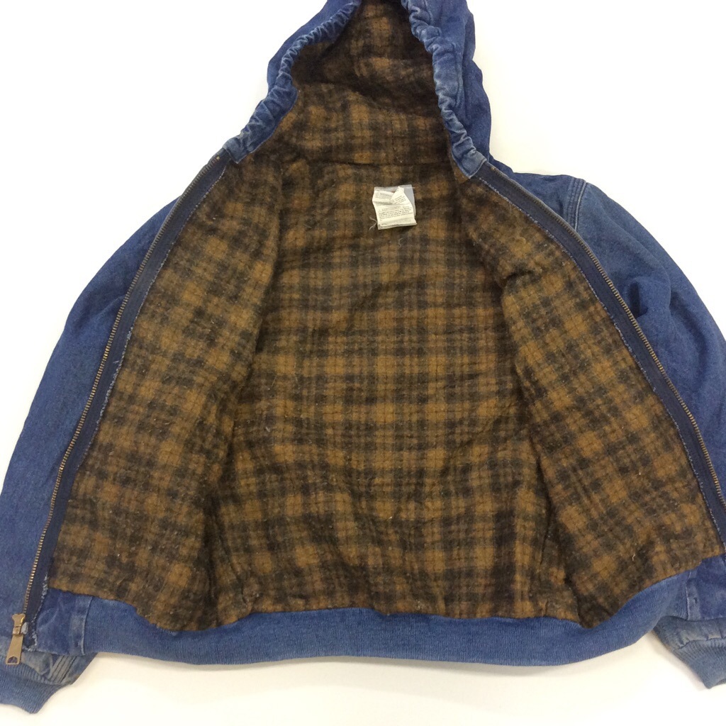 CARHARTT �����ϡ��� ��ǥ����������å����Ҷ��� �ǥ˥ॸ�㥱�å� ������㥱�å� ����̵�� M/����ǥ����֥롼 ����ꥫ͢�� USA ���ᥫ�� �ӥ�ơ��� ���åѡ����㥱�å� �֥��� Ϸ�� ���岷 �饤�ʡ��դ�