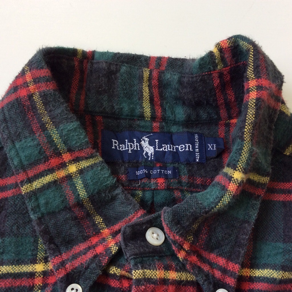 Polo by Ralph Lauren ݥ ե إӡͥ륷 Ĺµ ܥ å ̵ XL/С ꥫ͢ USA ֥ ᥫ եͥ륷 岷 ݥˡɽ 礭 ӥå С LL XO
