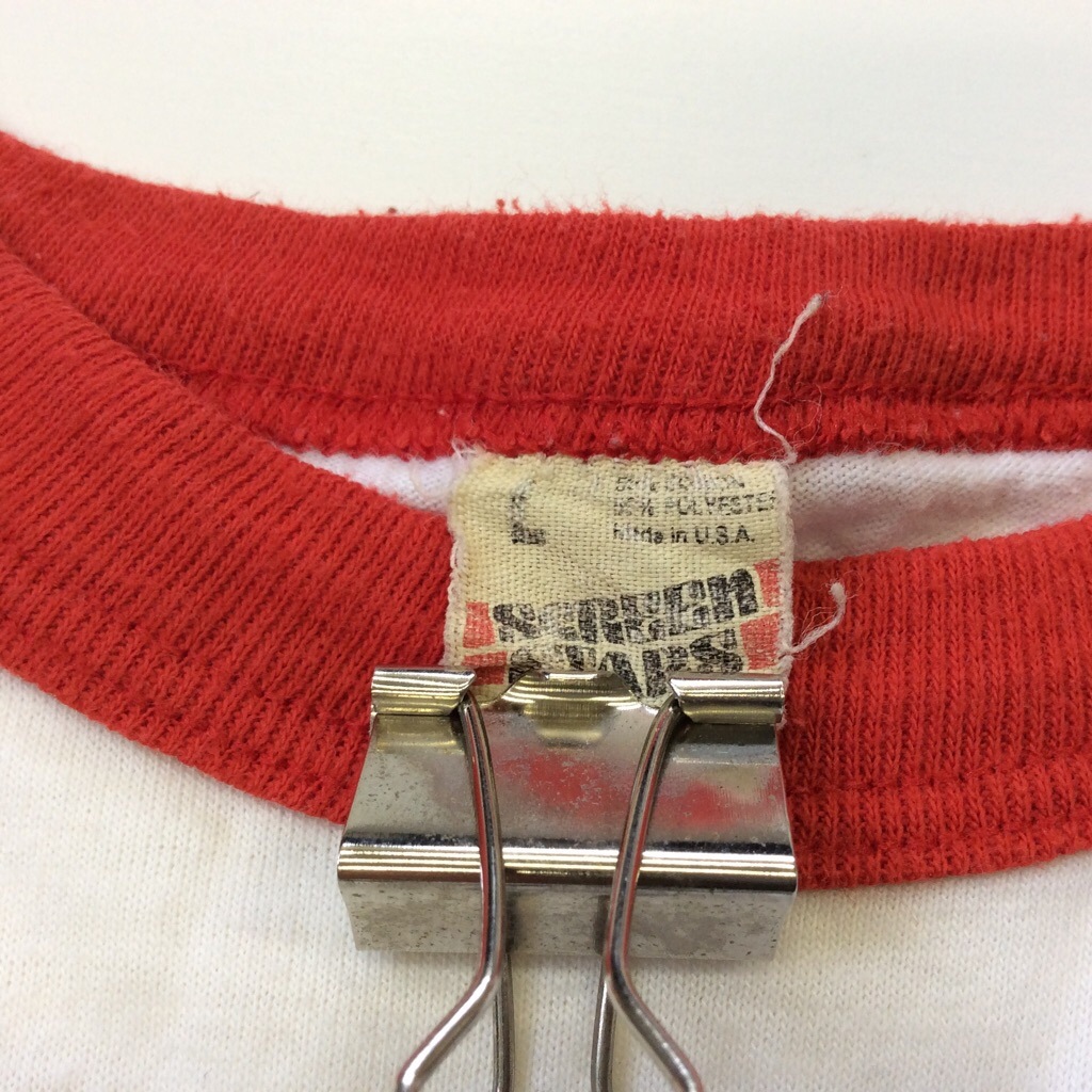 80's Screen Stars �����꡼�󥹥����� �ӥ�ơ��� �١����ܡ���T����� �饰��� 7ʬ��T����� ����̵�� ��� L/���� ����ꥫ͢�� MADE IN USA ���ᥫ�� �ܡ���� �ߥͥ��� ���� ���岷