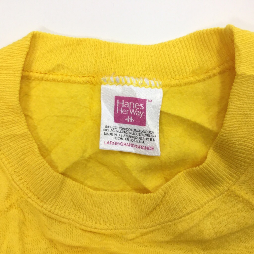 ꥫ å ȥ졼ʡ MADE IN USA Hanes إ ̵ L/ ͢ ᥫ ̵ ץ졼 å 饰 ܿ 岷  å