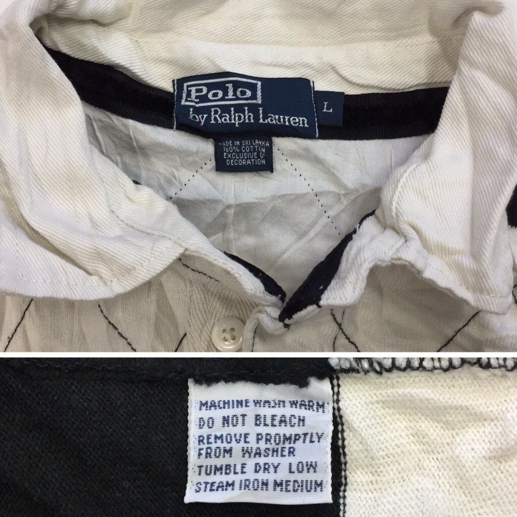 Polo RALPH LAUREN �ݥ� ���ե������ Ĺµ�饬������� ����̵�� L/����x�� �ܡ����� ����ꥫ͢�� USA �֥��� ���ᥫ�� Ĺµ�ݥ������ ����֥�� ���岷 ����