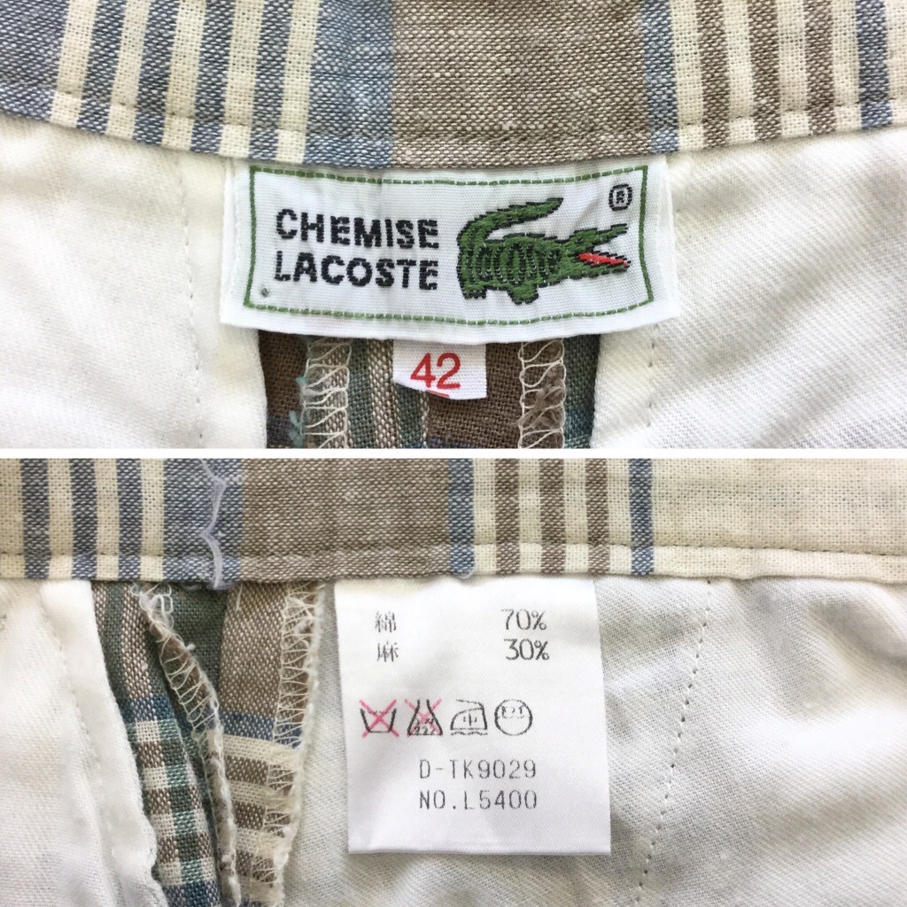 LACOSTE 饳 硼ȥѥ åѥ ̵ 42/xxx å 硼 奢 åå ǥ 