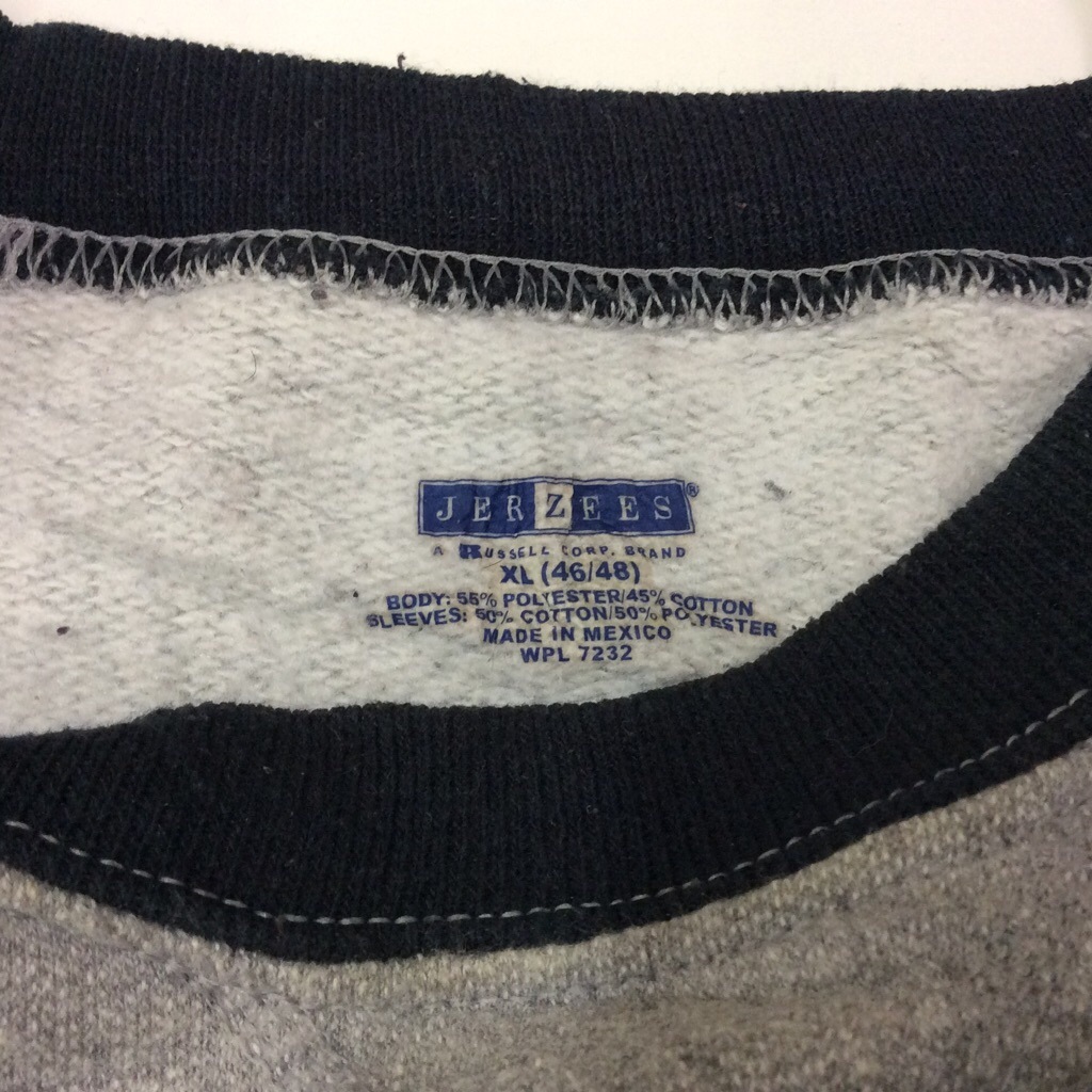 JERZEES ���㡼������ �ġ��ȡ��� �������å� �ȥ졼�ʡ� ����̵�� XL/���졼���ͥ��ӡ����� ����ꥫ͢�� USA ���ᥫ�� ̵�� ����å� �ץ졼�� ��ᥤ���� �饰��� �礭�������� LL O �ӥå������� �����С������� ���岷 ����