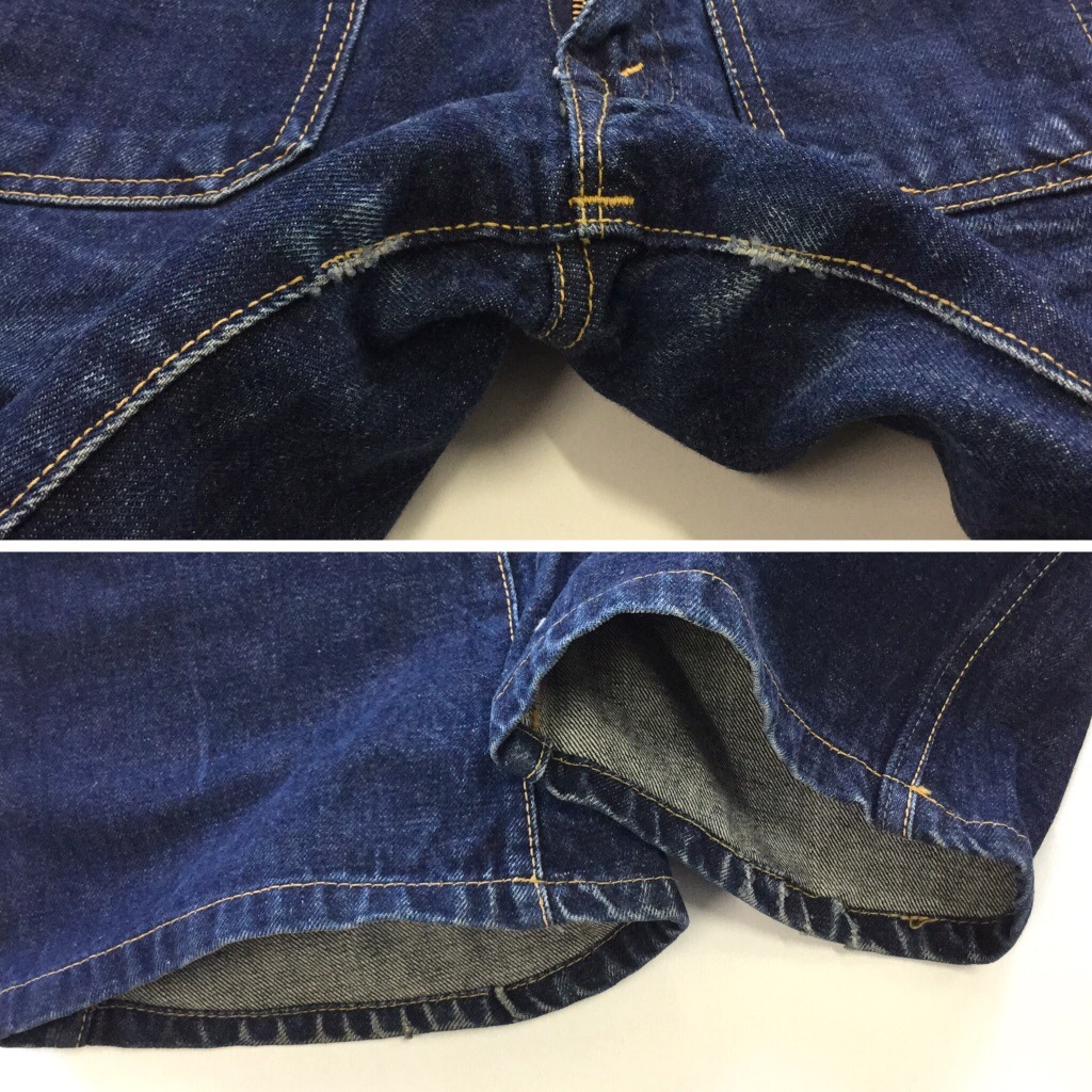 BIG-JOHN �ӥå������ �ǥ˥�ѥ�� �٥�ܥȥ� �����ѥ� W28/�֥롼 ����ǥ��� ��ǥ����� MATERIAL MADE IN USA �������