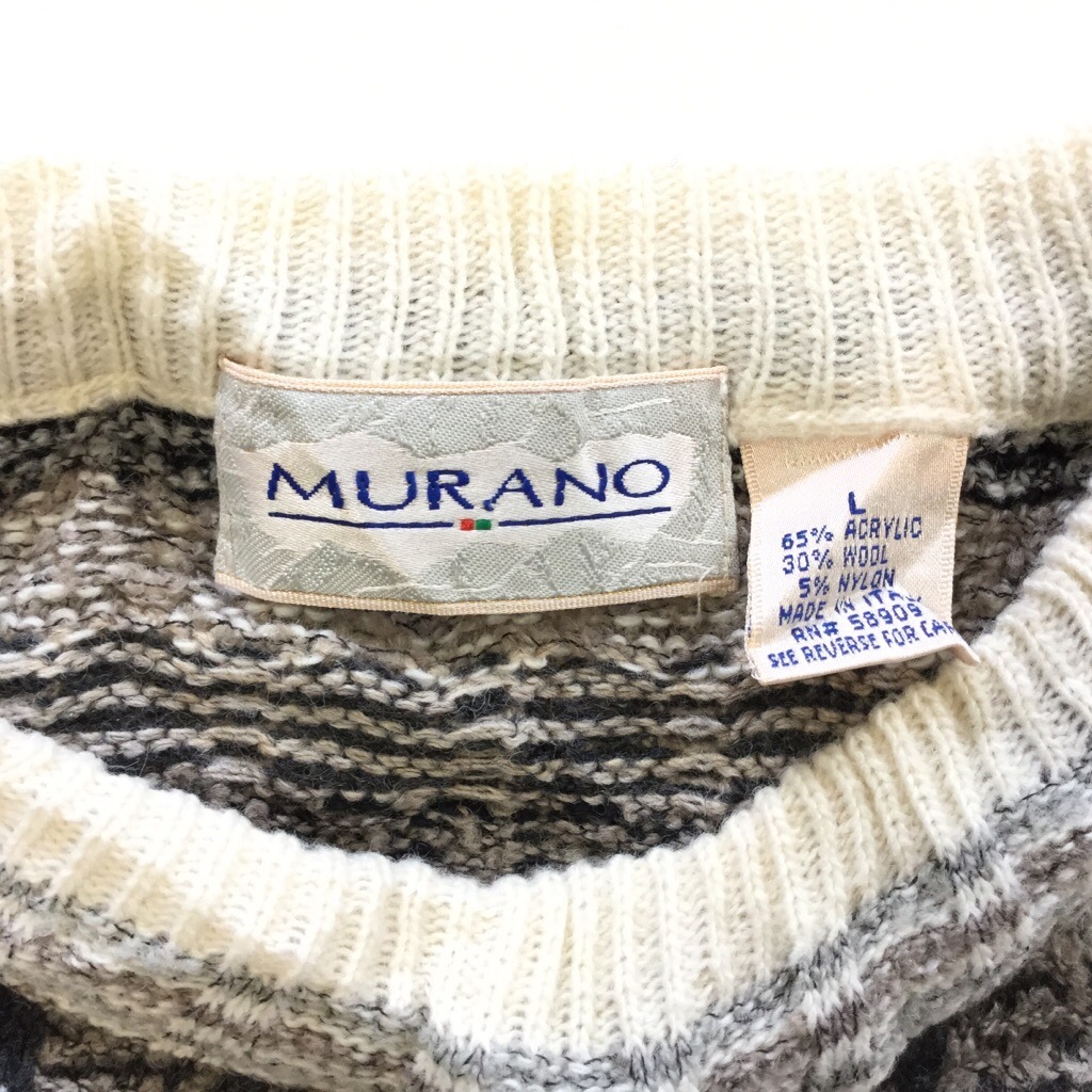 ����ꥫ͢�� ������������ �˥å� MADE IN ITALY MURANO ����̵�� L/��x��x��� ��ʪ ���� ���롼�ͥå� USA���� ���岷 ����