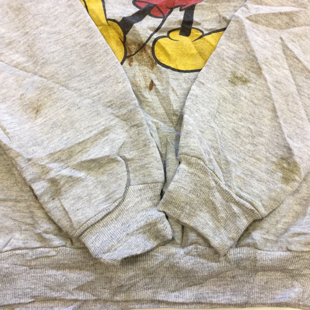 Disney �ǥ����ˡ� �ߥå����ޥ��� �������å� �ȥ졼�ʡ� �ӥ�ơ��� ����̵�� XL/���ߤꥰ�졼����ꥫ͢�� MADE IN USA ���ᥫ�� �饰��� ���ե������ ���� �֥��� ���岷 ���� ���� ������ơ��� �礭�� �ӥå� �����С�