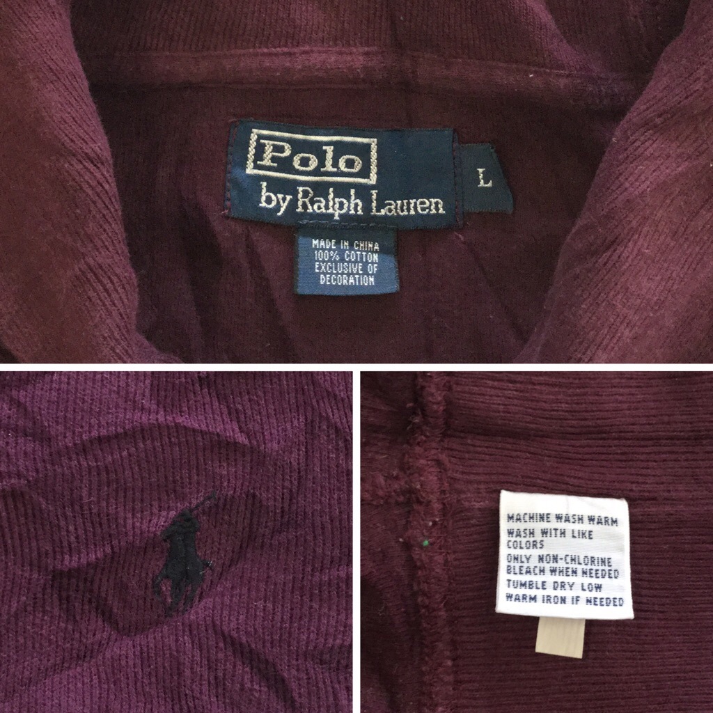 Polo by Ralph Lauren �ݥ� ���ե������ Ĺµ�������å� �ȥ졼�ʡ� ����̵�� L/���� ̵�� �ץ졼�� �إ��ޥ��顼 ����ꥫ͢�� USA ���ᥫ�� �֥��� ���ݡ��� �����奢�� ���� �ݥˡ� ���岷 ����