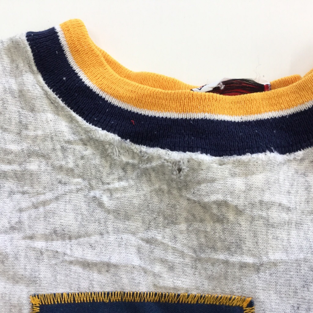 ����ꥫ���� NOTRE DAME ����å� �������å� �ȥ졼�ʡ� ���XL/���ߤꥰ�졼 MADE IN USA ����̵�� ͢���� ���ݡ��� ��С����������� ���岷 ���� �����å� �礭�� �ӥå� �����С�