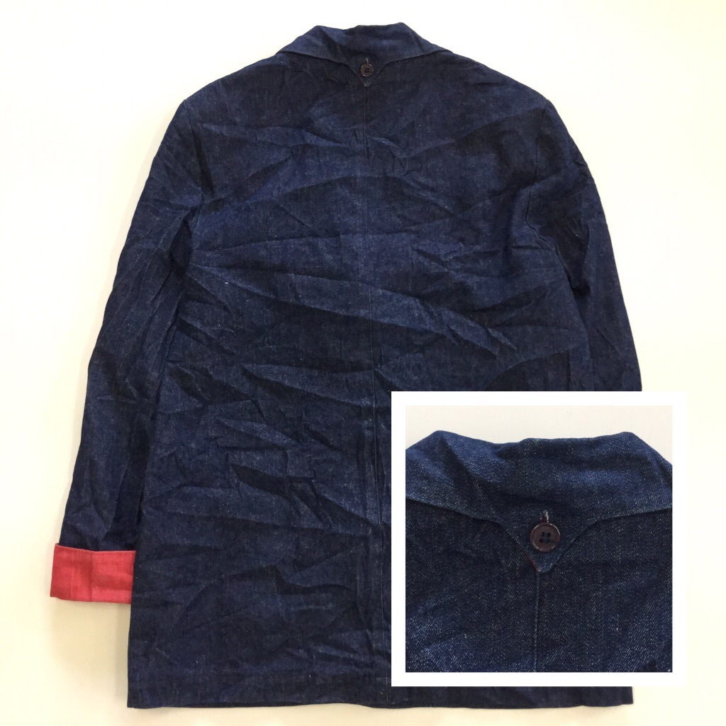 SUBURBAN PETITES ����ꥫ���� ��ǥ����� �ǥ˥ॸ�㥱�å� �ơ��顼�ɥ��㥱�å� ����̵�� L����/�֥롼 ��ĥܥ��� MADE IN USA Ȭʬµ ����� ͢����