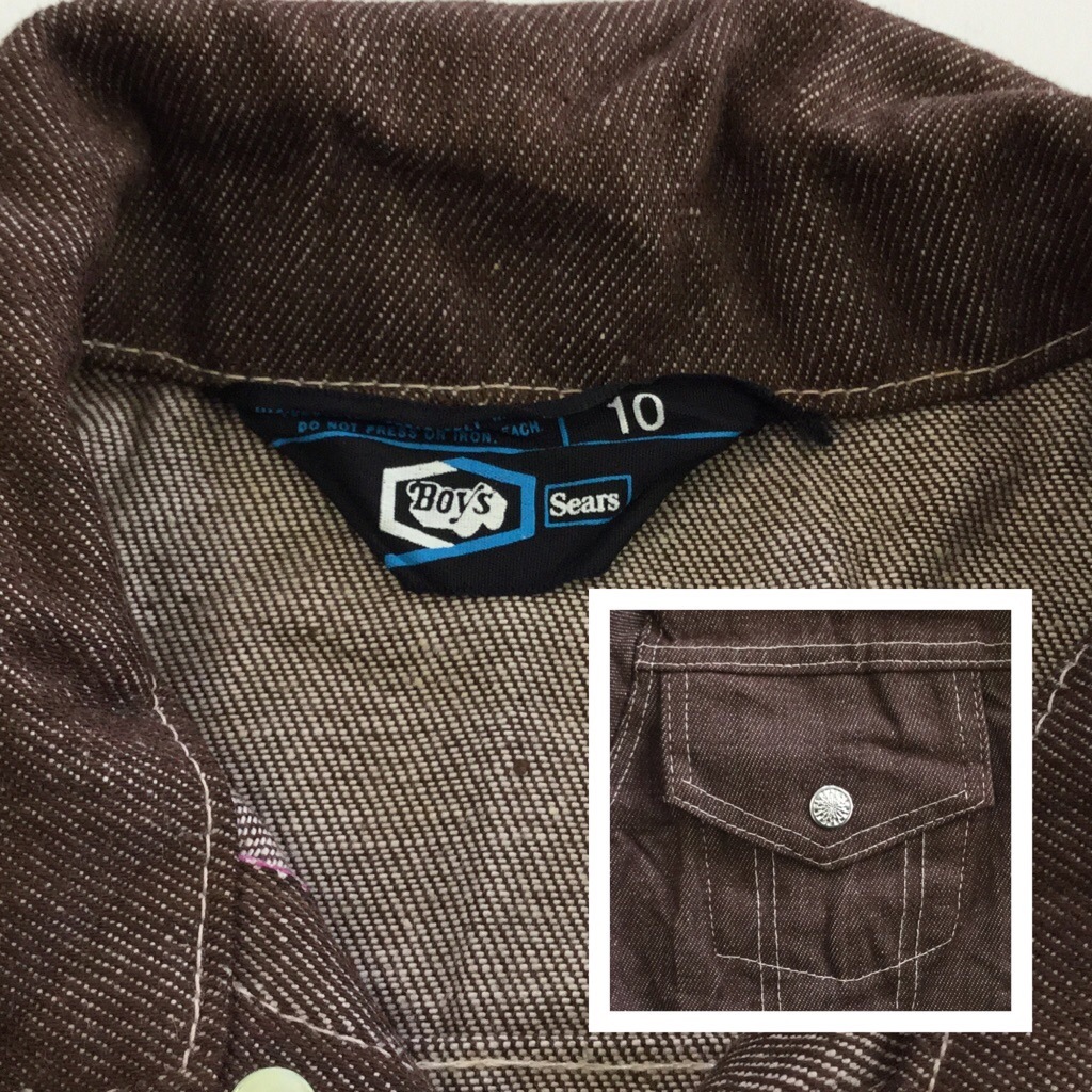 Sears Boys  ܡ G ǥ˥ॸ㥱å 顼ǥ˥ å 10/ ܡ    ӥơ ꥫ ͢ USA ̵