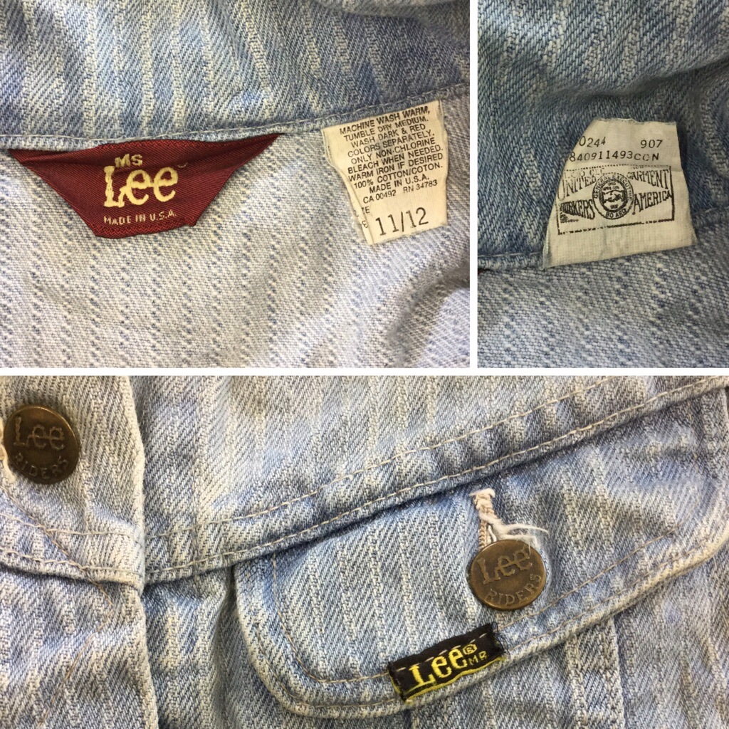 Ms Lee �ߥ� �꡼ ����ꥫ���� �ǥ˥ॸ�㥱�å� �٥��� ��ǥ����� 11-12/�������֥롼 MADE IN USA ������� 4�ݥ��å� ���ȥ饤�� ��������� ����̵�� ����� ͢����