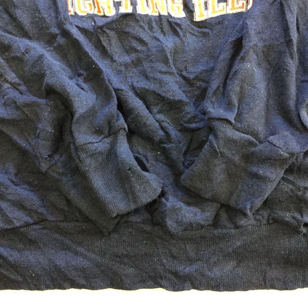 ����ꥫ���� ILLINOIS ����ǥ����� �������å� �ȥ졼�ʡ� ����̵�� XL����/�����ͥ��ӡ� USA ľ͢�� ���ᥫ�� �饰��� ������� �����å� ���ܿ� ���岷 ���� �礭�� �ӥå� �����С�