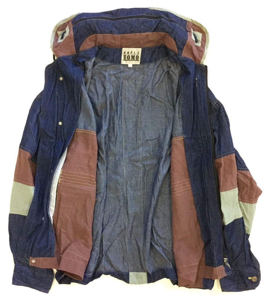 ����ꥫľ͢�� HOPLA UOMO �ǥ˥ॸ�㥱�å� ���åץ��åץѡ����� ����̵�� ��� L/�ǥ˥�֥롼x��Ʀx���졼 ����ꥫ͢�� USA ���ᥫ�� ���ꥸ���ѡ� ���С������� ���岷 ����