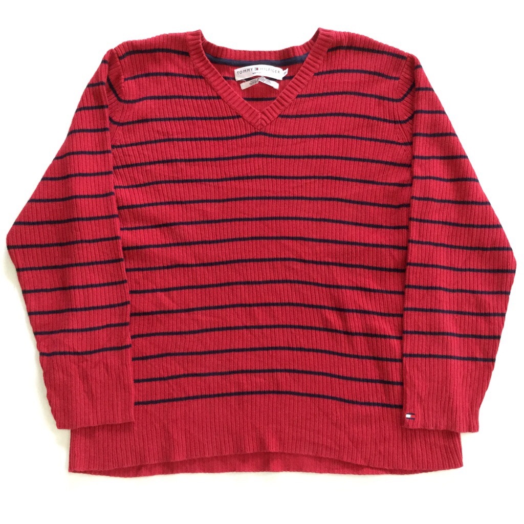 TOMMY HILFIGER woman �ȥߡ��ҥ�ե����� ���åȥ󥻡����� ����̵�� ��ǥ����� 2X/��x�� �ܡ����� ��֥˥å� ����ꥫ͢�� USA ���ᥫ�� �֥��� ���岷 ���� XXL �礭�� �ӥå� �����С�