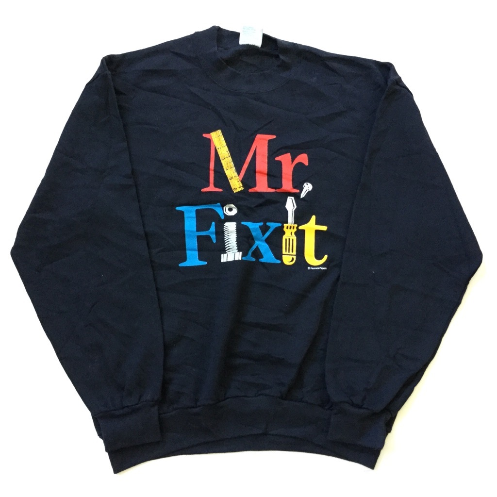 Mr.Fixit �ץ��ȥ������å� ����ꥫľ͢�� �ȥ졼�ʡ� ����̵�� ������� MADE IN U.S.A. ��� XL/�����֥�å� ���� ������ ��Τ��� �ɥ饤�С� ���ᥫ�� �ݥå� ���� �����å� ���岷 ����