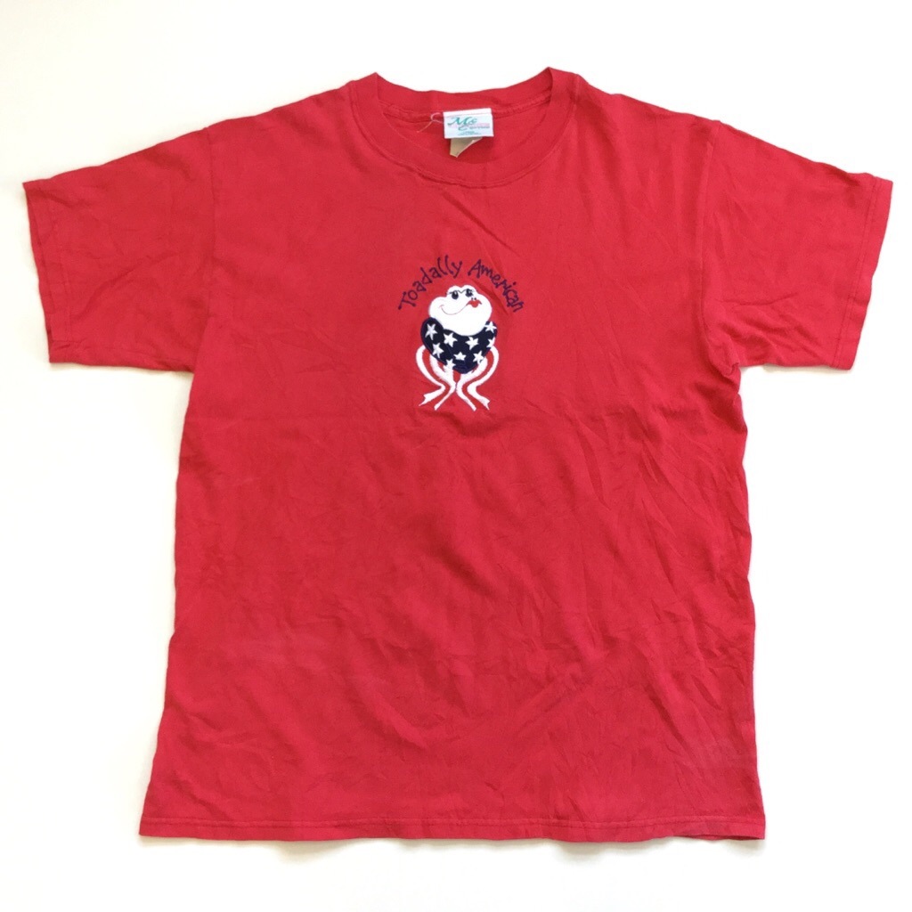 Toadally American ȾµT ꥫľ͢ ̵  L/֡å MADE IN USA    ᥫ ꥫľ͢ 岷  ˥å