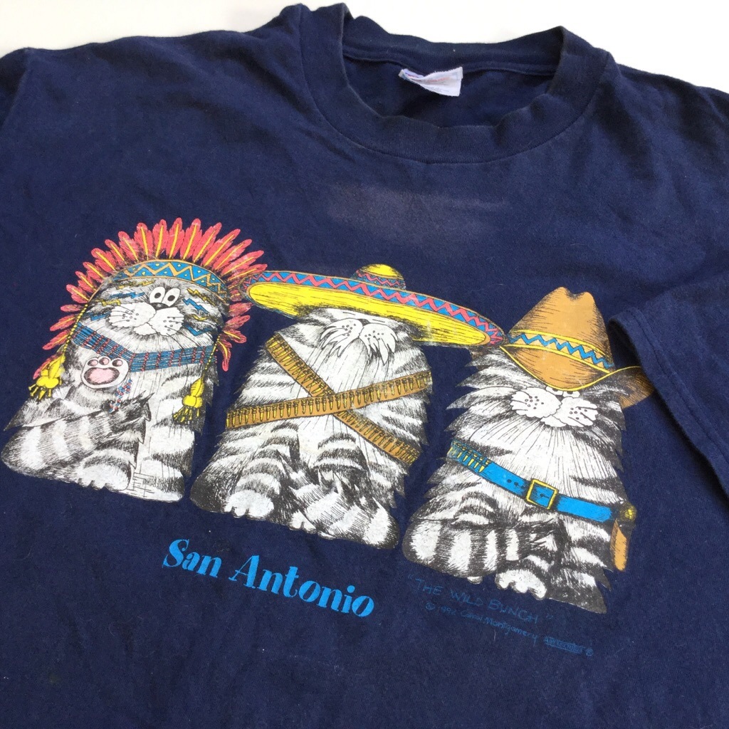 San Antonio �ͥ�T����� ȾµT����� ����ꥫľ͢�� ����̵�� ��� XL/�����ͥ��ӡ� USA ����ǥ����� �����ܡ��� �ᥭ������ ���ᥫ�� ����ꥫľ͢�� ���岷 ���� THE WILD BUNCH ��˥��å��� �礭�� �ӥå� �����С�