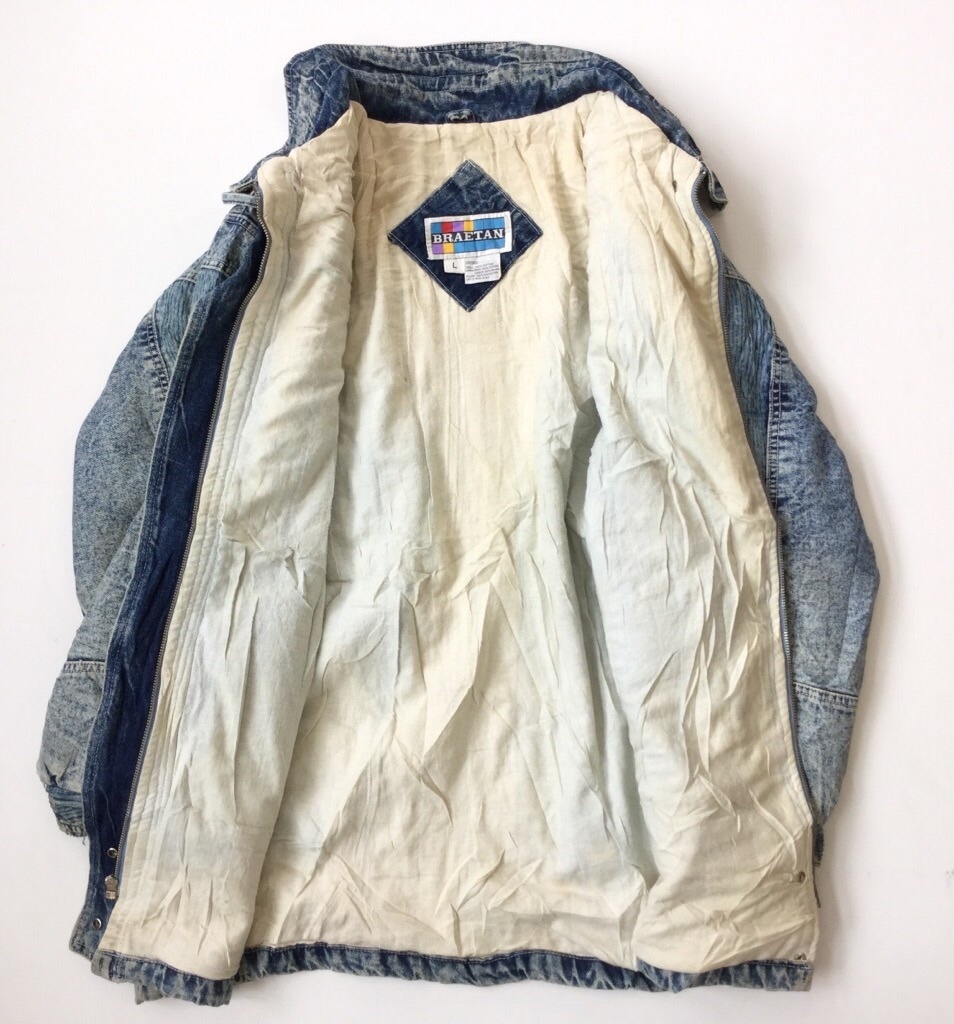 BRAETAN ����ꥫľ͢�� �ǥ˥ॸ�㥱�å� ������ ����̵�� ��ǥ����� L/�ǥ˥�֥롼x���ߥ��륦���å��� �����奢�� ����� �⡼�� USA ����� ����