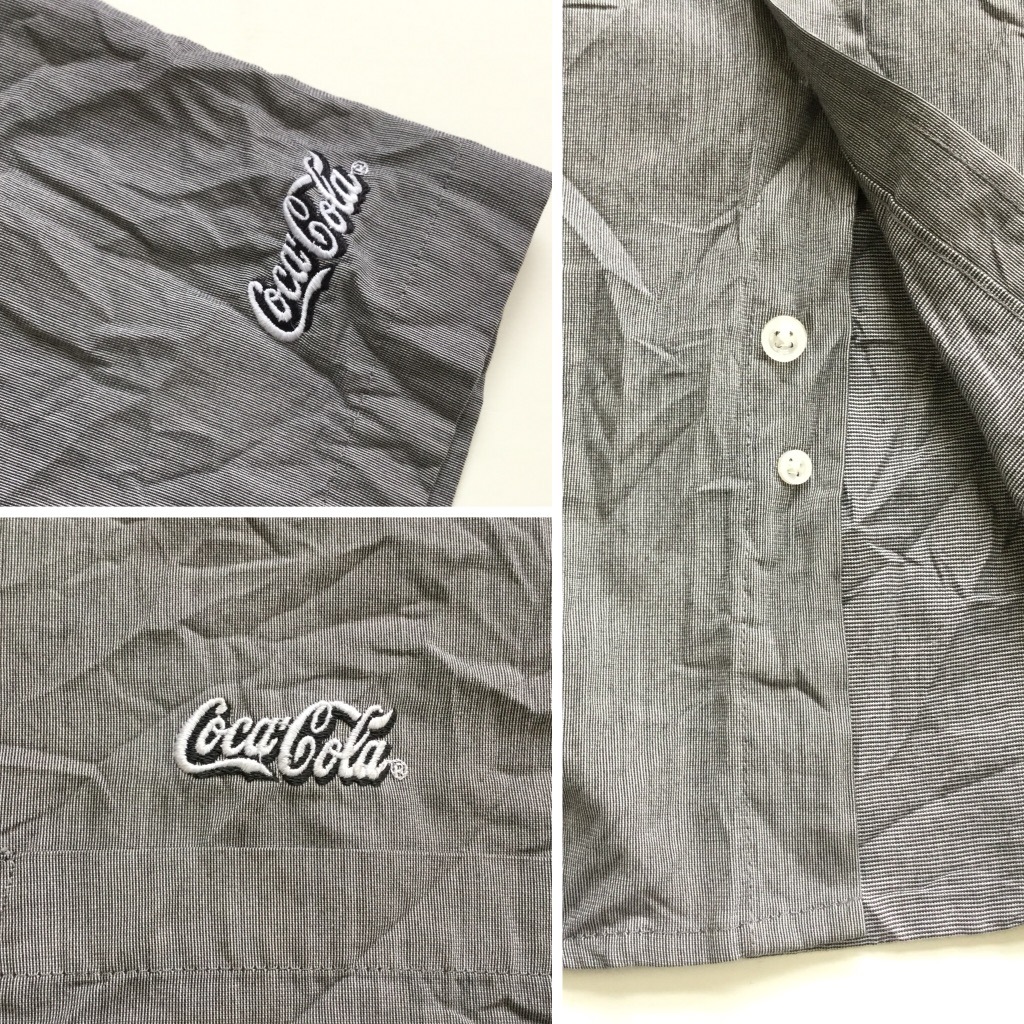 Coca-Cola ���������� Ⱦµ�������� ����̵�� ��� XL/���졼�� RIVERSIDE ����ꥫ͢�� USA ���ᥫ�� ������ �ɥ�� ��˥ե����� ���岷 ���� �礭�� �ӥå� �����С�