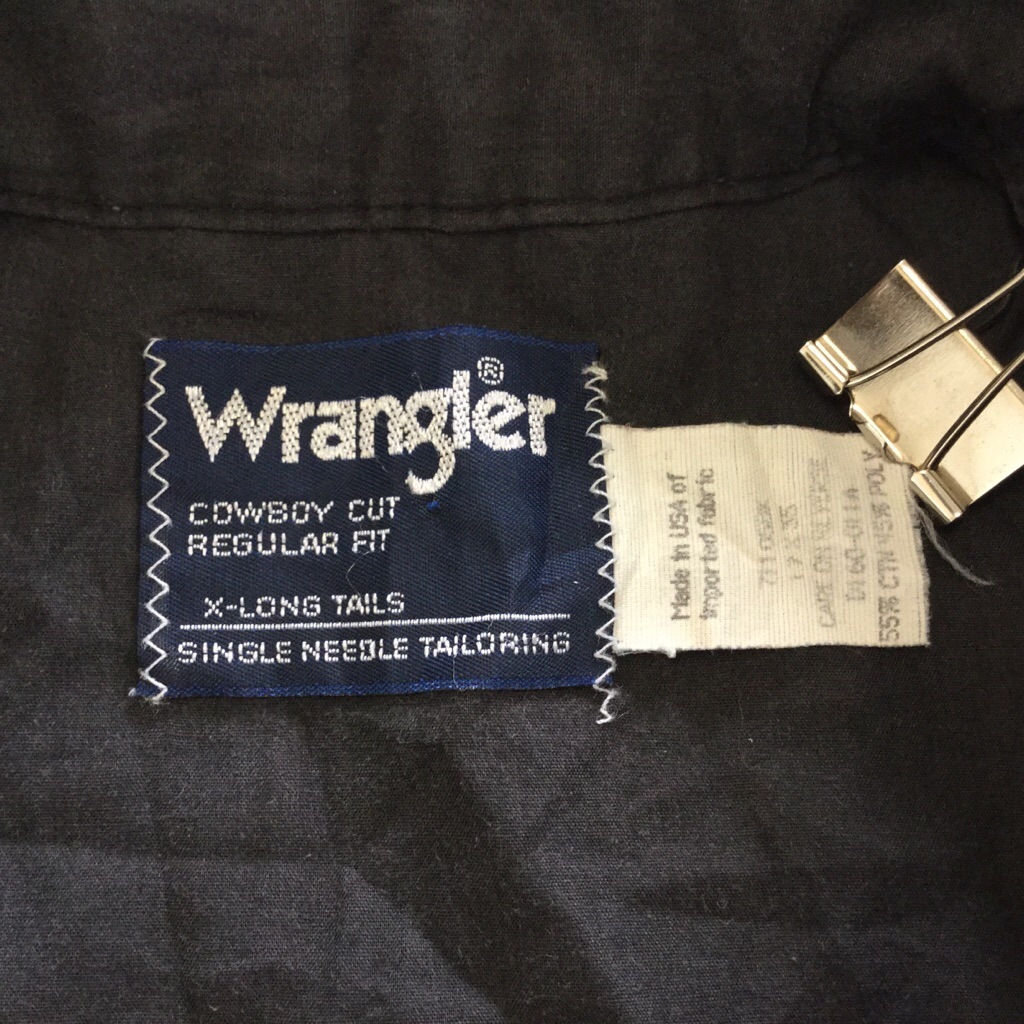 Wrangler ��󥰥顼 Ĺµ����� ���������� ����̵�� ��� XL/�֥�å� �����ܡ��� USA ��� ���ᥫ�� ����ꥫľ͢�� ����� ���� �礭�� �ӥå� �����С�