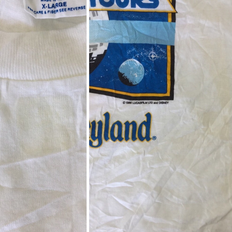 DISNEY ǥˡ STARTOURS ĥ ȾµT XL   ǥˡ MADE IN USA