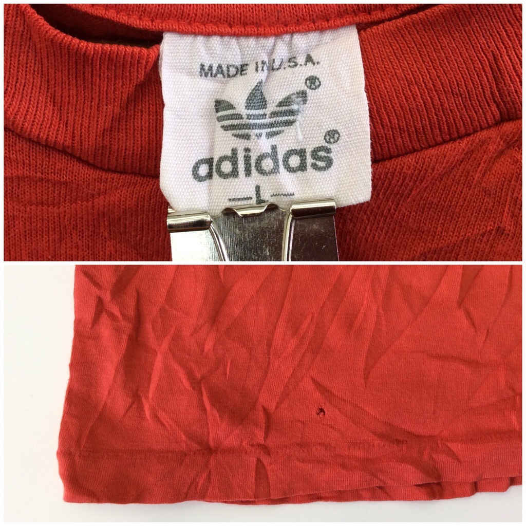 adidas �ӥ�ơ��� �ȥ�ե����� ������ �ӥå����� ȾµT����� L/�� ���ǥ����� ����ꥫ�� ���ᥫ�� USA ���岷 ���ݡ��� �֥��� ����̵��