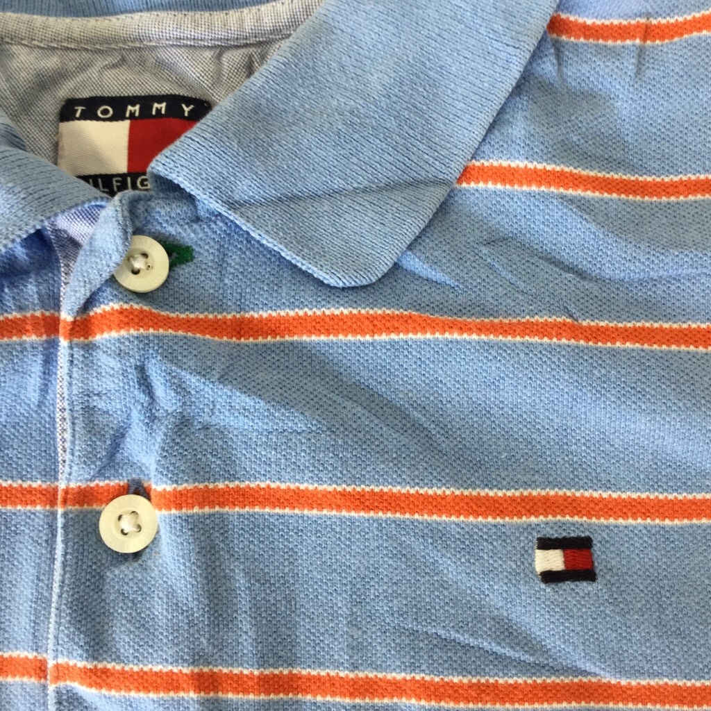 TOMMY HILFIGER �ȥߡ��ҥ�ե����� ����̵�� �ܡ����� Ⱦµ�ݥ������ XL/�忧 �֥��� ����� ���ݡ��� ���ᥫ�� USA ����ꥫ͢�� ���λ�