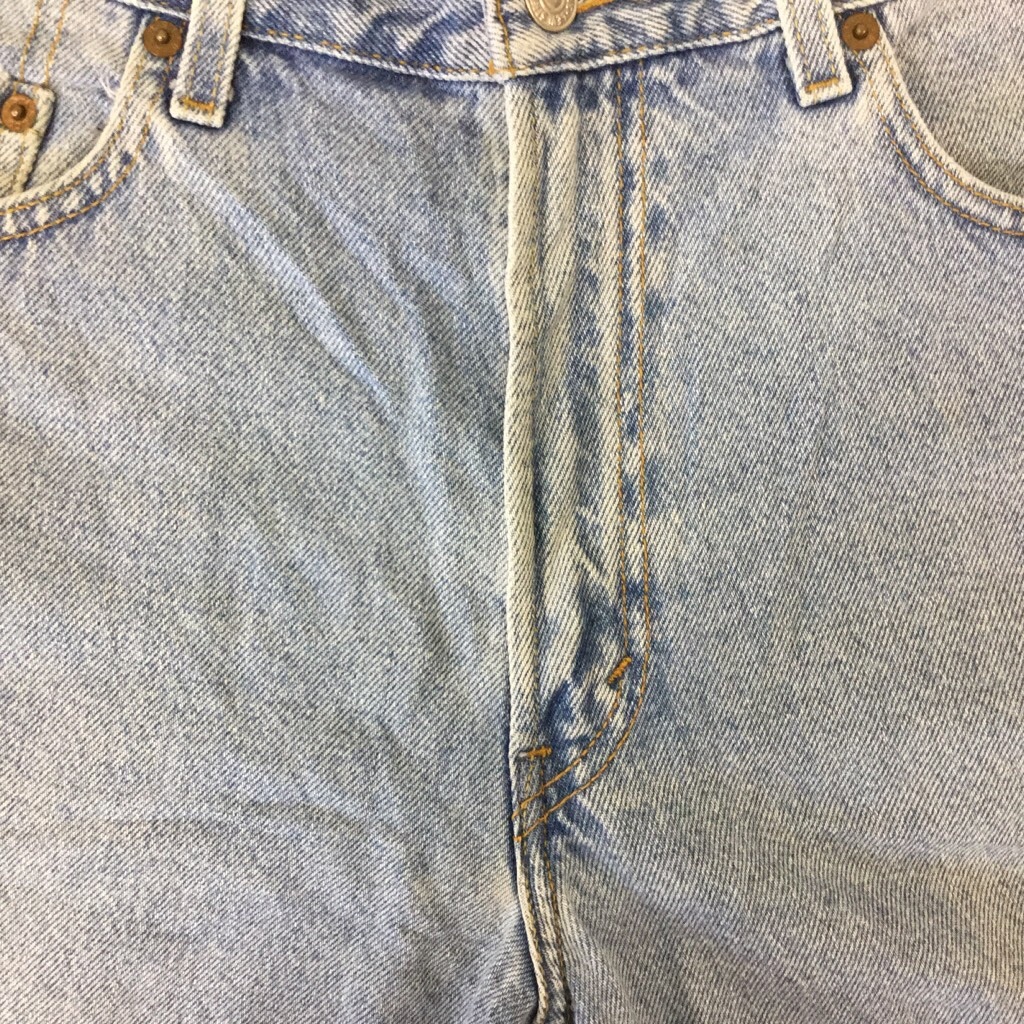Levi's 550 �꡼�Х��� ����ꥫ͢�� �ǥ˥ॷ�硼�� ����̵�� W34/�֥롼�ǥ˥� û�ѥ� �ϡ��եѥ�� USA
