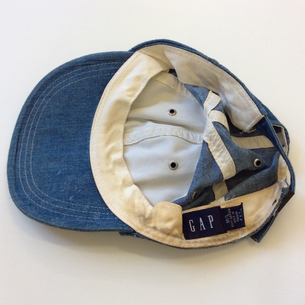 Gap ギャップ 6パネル デニムキャップ Usa輸入 M L ブルー 送料無料 ブランド 90 S インディゴ ベーシック ー品切れー Spec Co Ltd